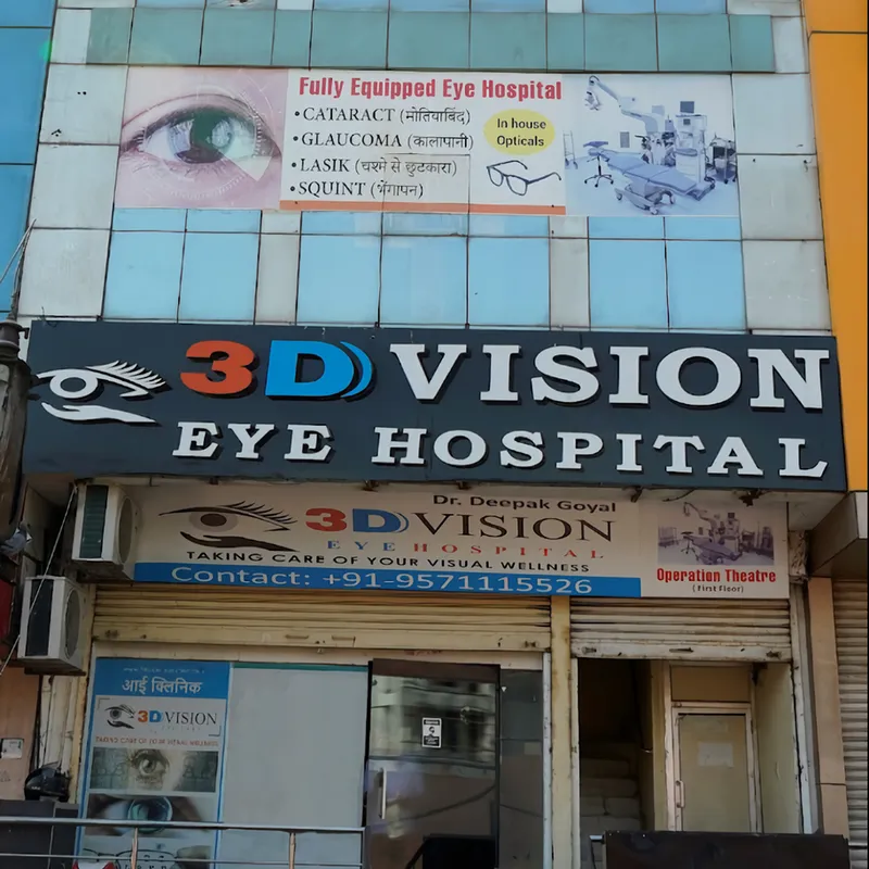 3D Vision Eye Hospital Arjun Nagar, Jaipur Contact number, Doctors